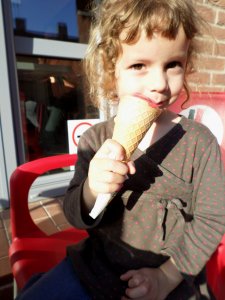 Fagyihoz közeledni,...