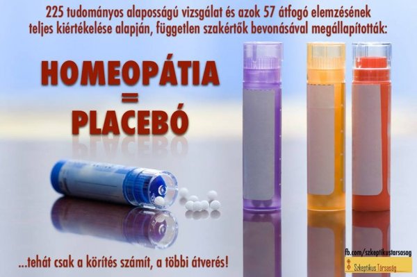 Most már bizonyított: Homeopátia egyenlő placebó Fotó: Boldogkői Zsolt Facebook oldala