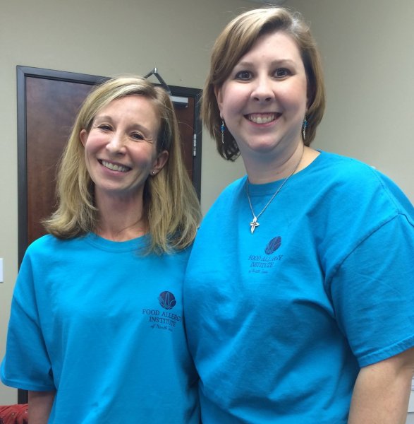 Észak-texasi ételallergia intézet munkatársai