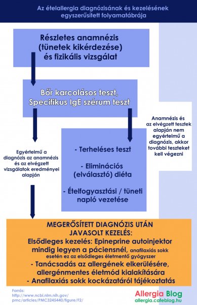 Nemzetközi standard az ételallergia diagnosztizálására