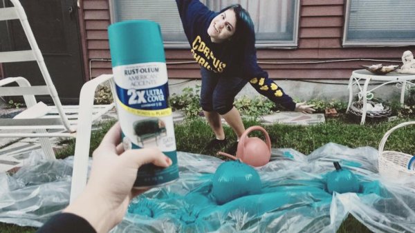 Élvezet a munkálkodás! :-) Fotó: Facebook #TealPumpkinProject