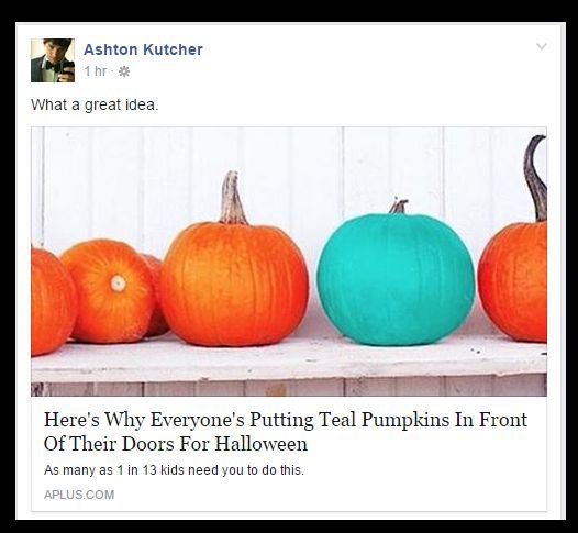 Ashton Kutcher FB oldaláról